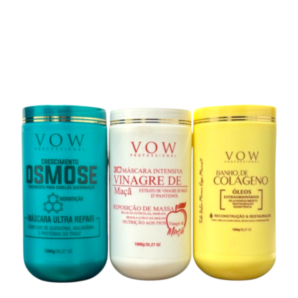 Kit Cronograma Capilar VOW